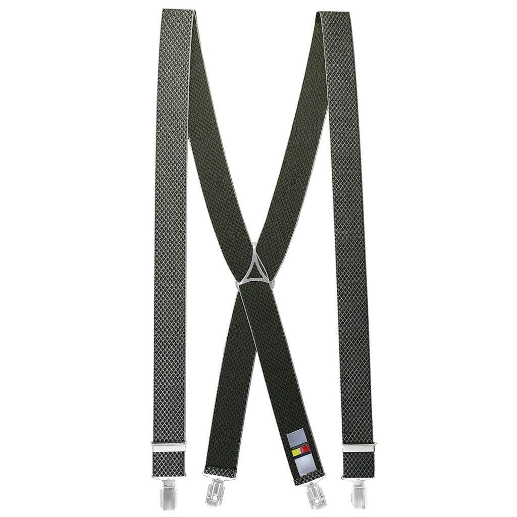 Hosenträger LINDENMANN X-Form Grün 110
