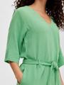 SLFVIVA 2/4 LONG LINEN JUMPSUIT NOOS 40 - Absinthe Green