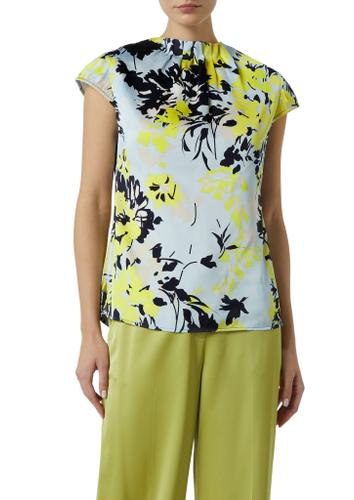 Bluse 40 - Blau