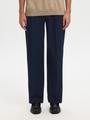 SLH220-LOOSE FINN FLEX PANTS NOOS L Locker geschnitten - Navy Blazer