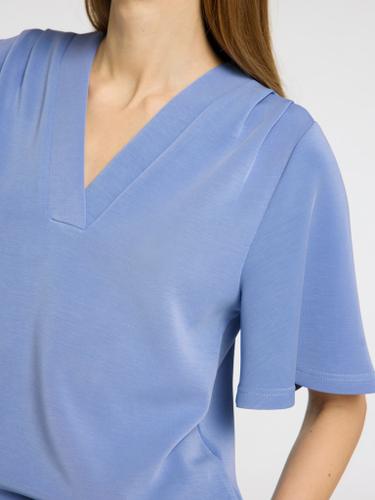 SLFTENNY SS V-NECK TOP NOOS Blau XS