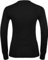 ODLO Damen Langarm Shirt BL TOP crew neck l/s ACTIVE WARM ECO XXL in Schwarz