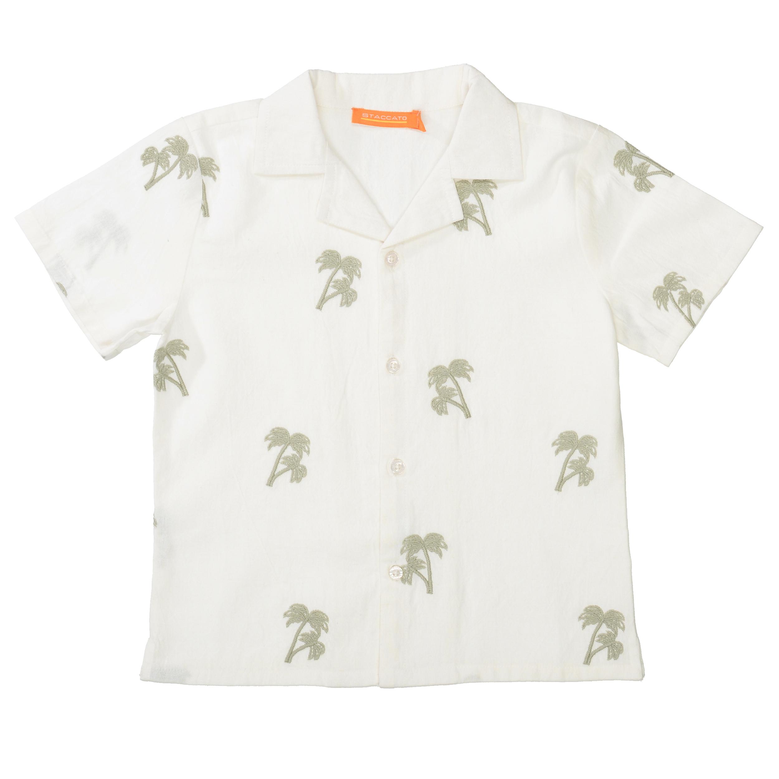 Kn.-Hemd, oversized 104/110 - Cream White