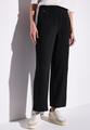 Wide Leg Musselin Hose 34/30 - Black