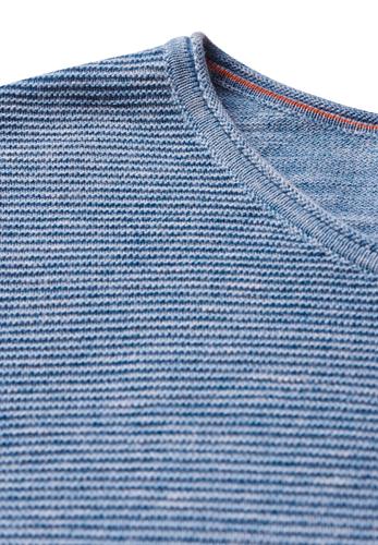 Strukturpullover M - Heather Sky Blue