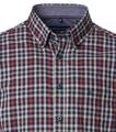 Freizeithemd L Comfort Fit - Rot