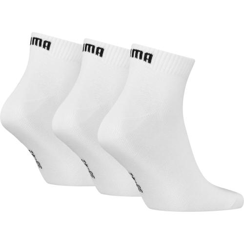 PUMA Herren Socken UNISEX QUARTER PLAIN 3P 43-46 in Weiß