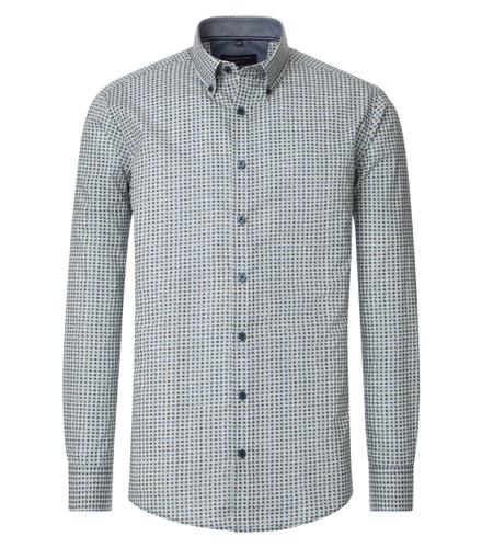Freizeithemd M Casual Fit - Blau