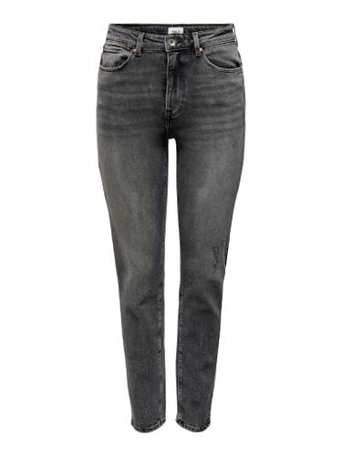 ONLEMILY STRETCH HW ST AK DNM CRO614NOOS Grau 26/34