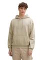 Hoodie Sweatshirt mit Logo-Print M Regular Fit - Beige Abbey Stone