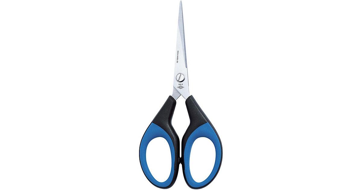 Schere Edelstahl Soft-Cut schwarz 15,2 cm