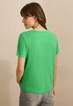 T-Shirt mit Wording L - Iced Neon Green