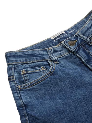 Wide Leg Jeans mit Bio-Baumwolle 176 Wide Leg Fit - Blue Denim
