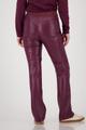 Straight-Leg-Lederhose 38 - Bordeaux