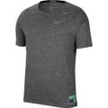 NIKE Herren T-Shirt Kurzarm "Rise 365 Future Fast" S in Grau