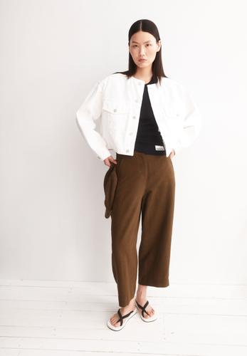 CAARUNUS LINO PANT XL Relaxed Fit - Dried Palm