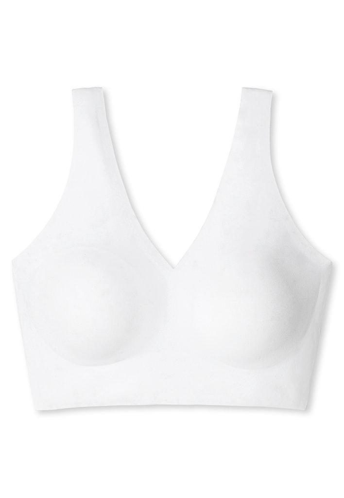 Bustier mit Pads Weiß 36
