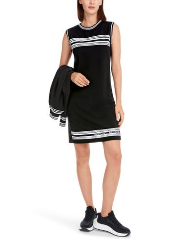 Ärmelloses Kleid "Rethink Together" Schwarz 36
