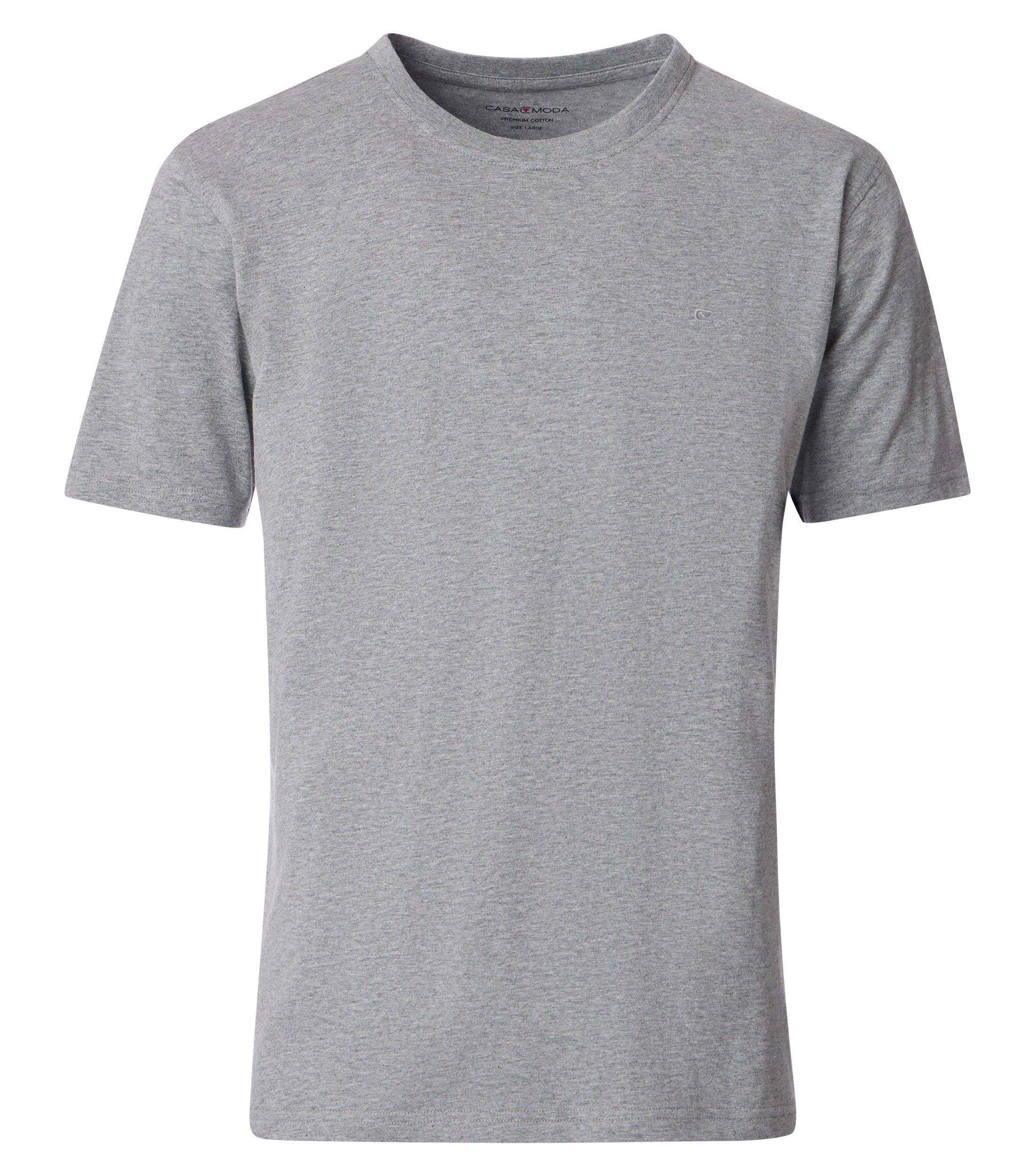 T-Shirt uni 004200 M Basic Circular Knit - Silber