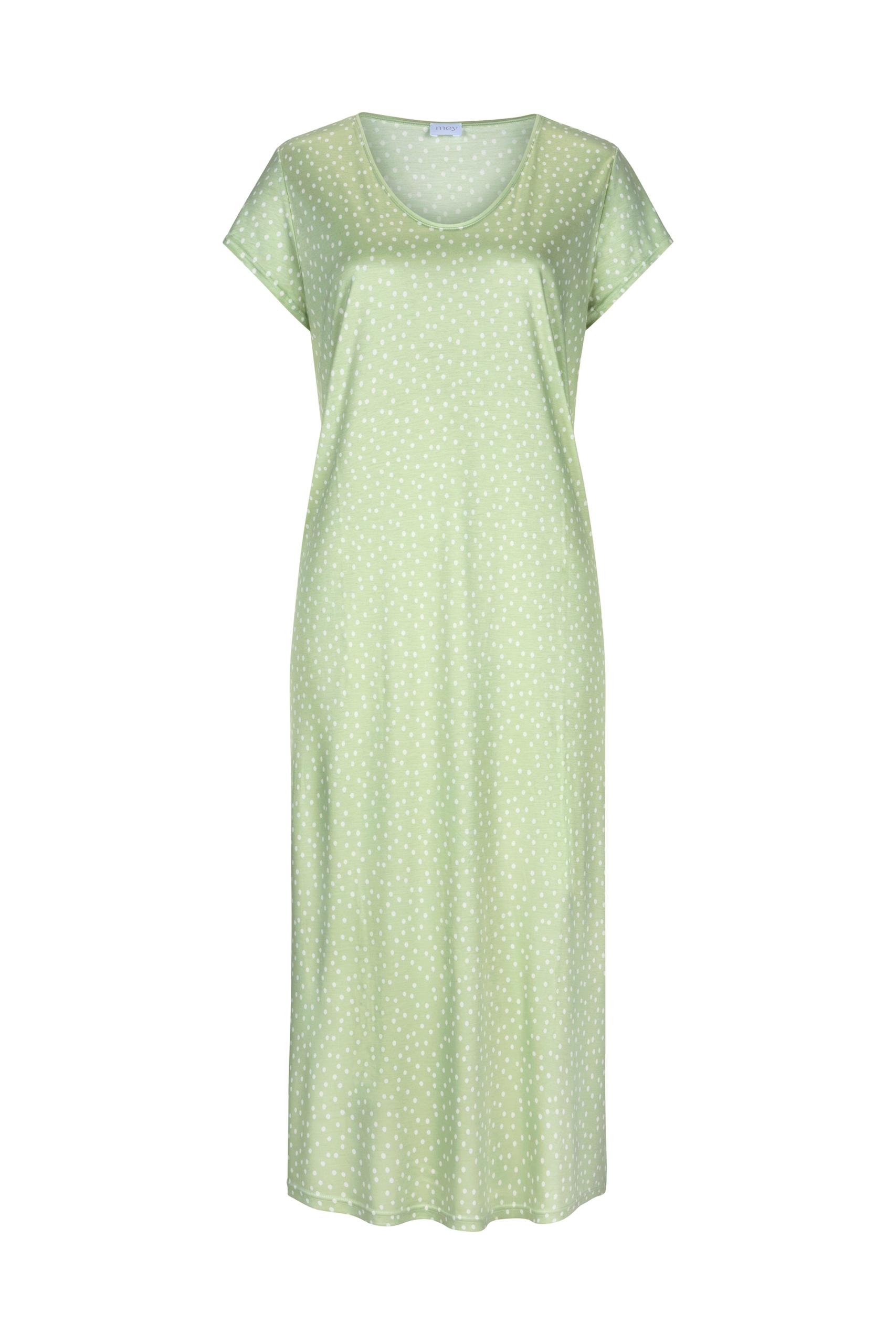 Nachthemd 1/2 Ärmel SERIE NOELLE 40 - Silky Green