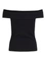 VISAHIA OFF SHOULDER TOP Schwarz L