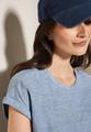 Leinen Chambray-Bluse L - Chambray Forever Blue