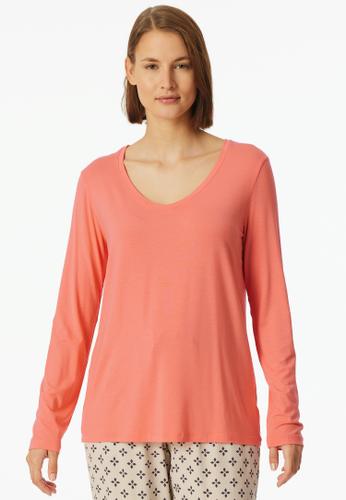 Langarmshirt 36 - Pfirsich
