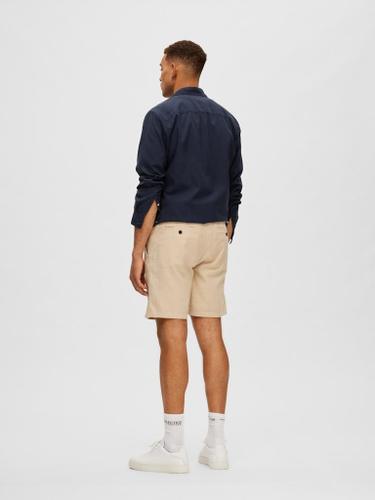 SLHREGULAR-BRODY LINEN SHORTS NOOS Braun S
