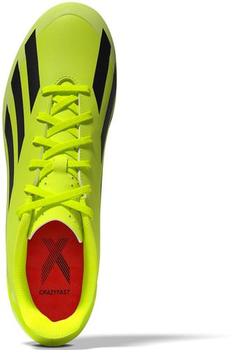ADIDAS Herren Fussball-Rasenschuhe X Crazyfast Club FxG 45 ⅓ in Gelb