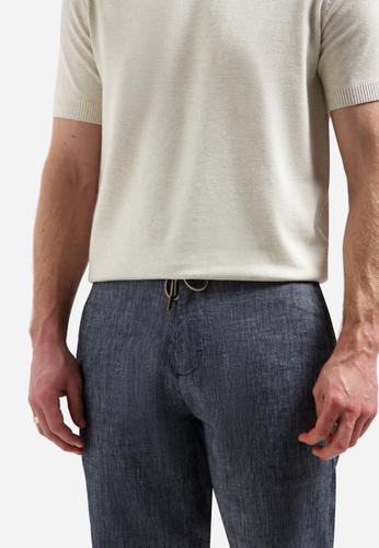 Short Chino With Linen XXL Regular Fit - Night
