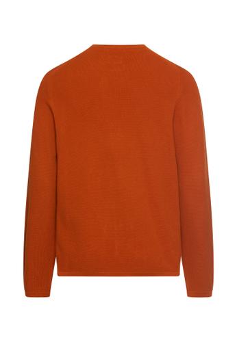 Pullover aus reiner Baumwolle M Regular Fit - Cinnamon