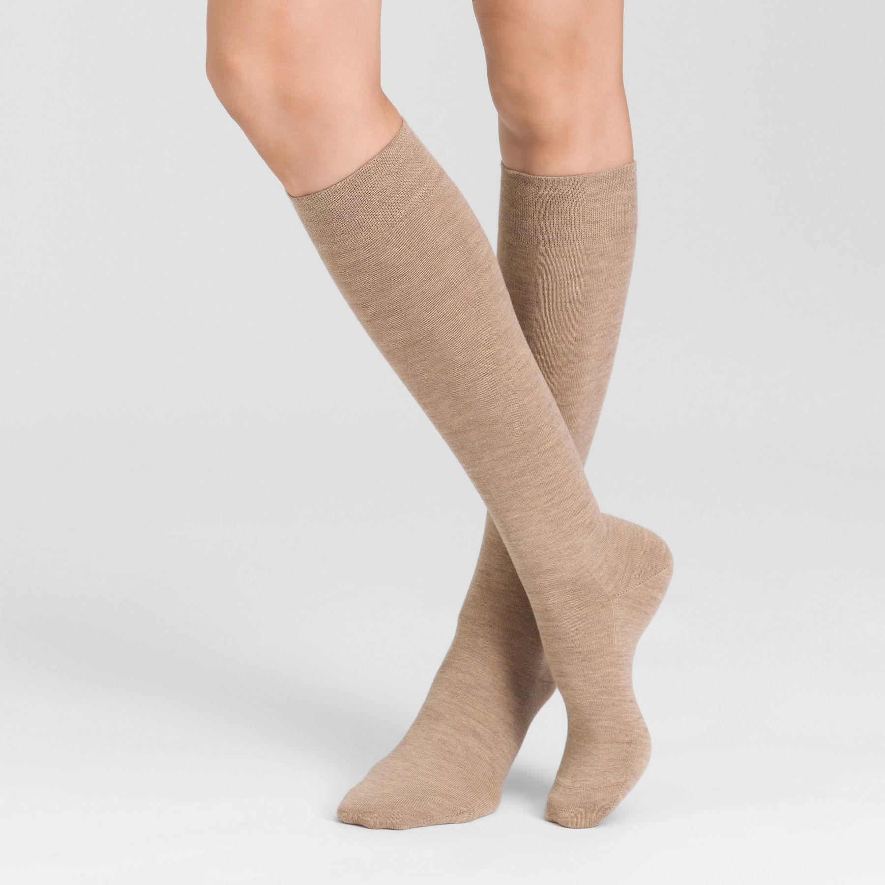 Kniestrümpfe - Beige / 35-38