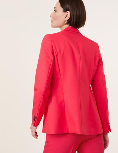 Taillierter Blazer mit Stitchings 36 Tailliert - Cherry Red