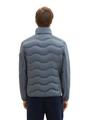 Hybrid Jacke mit Stehkragen XXXL Regular Fit - Stormy Teal