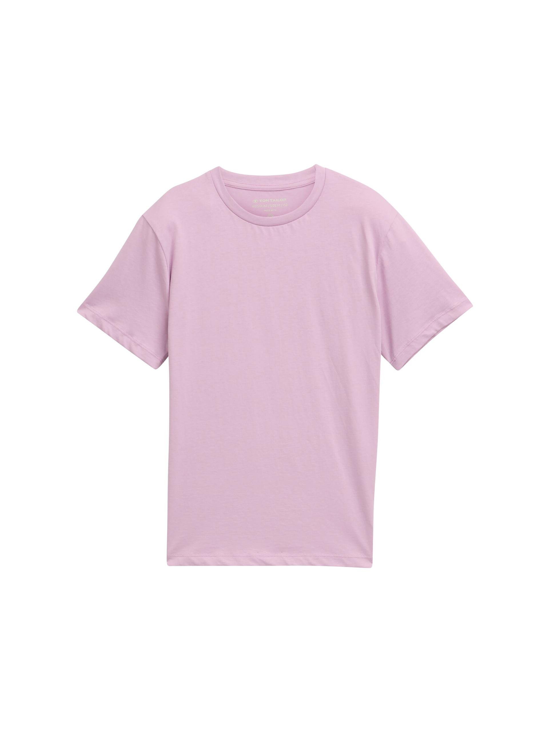 T-Shirt mit Rückenprint 152 Regular Fit - Grayish Pink