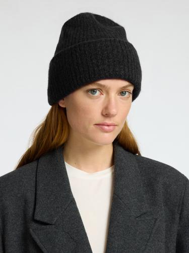 SLFMALINE LANO KNIT BEANIE NOOS ONE SIZE - Black
