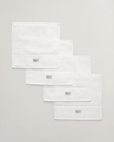 Premium Handtücher 30 x 30 im 4er-Pack 30X30 - White