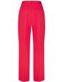 Elegante Hose mit weitem Bein Wide Leg 36 Lässige Passform - Cherry Red