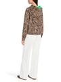 Sweatshirt in Leo-Print 42 - Granola