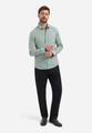 Shirt Stretch Allover Printed M Regular Fit - Seablue