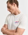 GANT USA Sailing Print Graphic T-Shirt XXL - Cream
