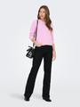 ONLLOYAL LS ONECK KNT NOOS XL Knit Fit - Super Pink