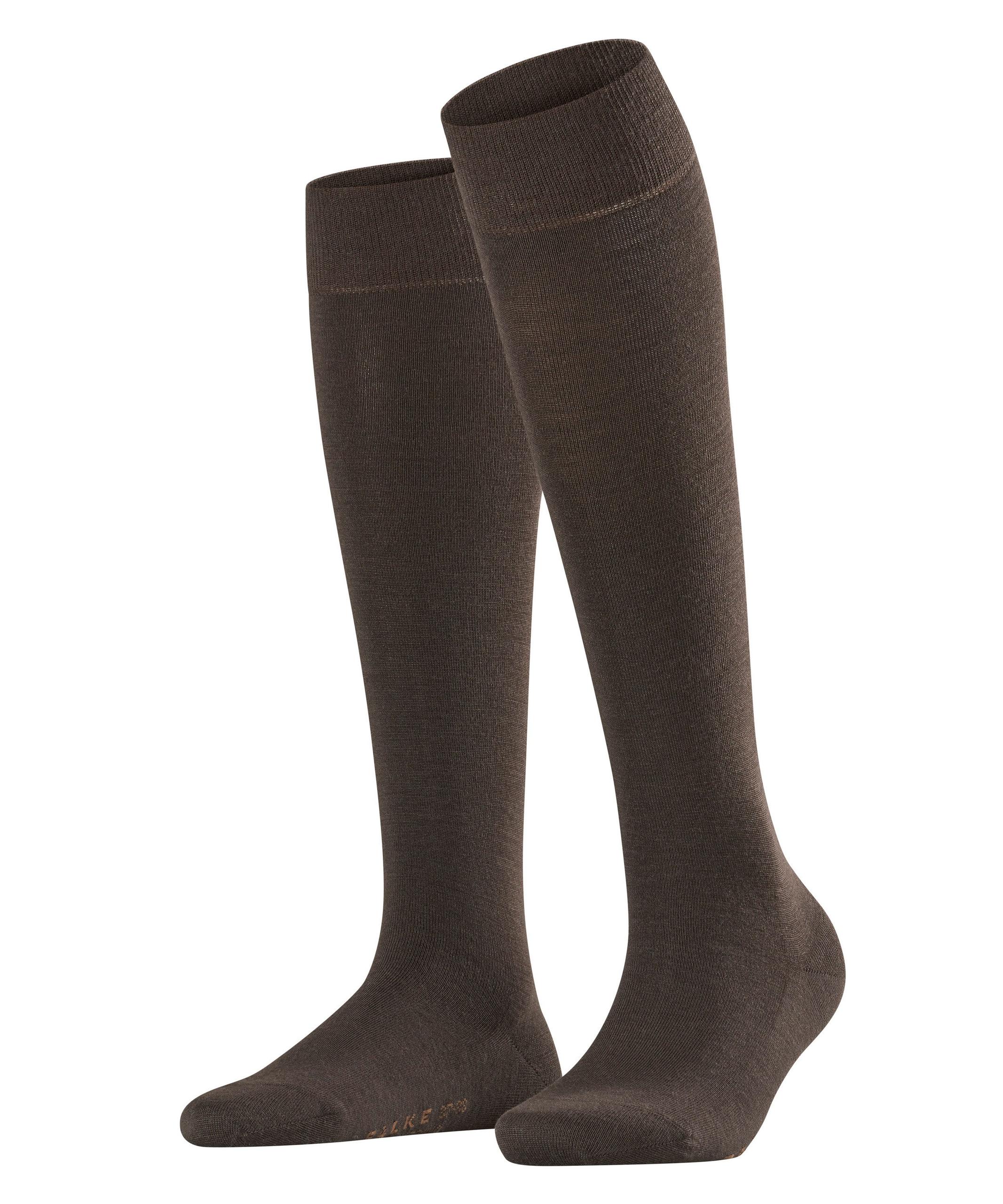 FALKE Softmerino Damen 37-38 - Dark Brown