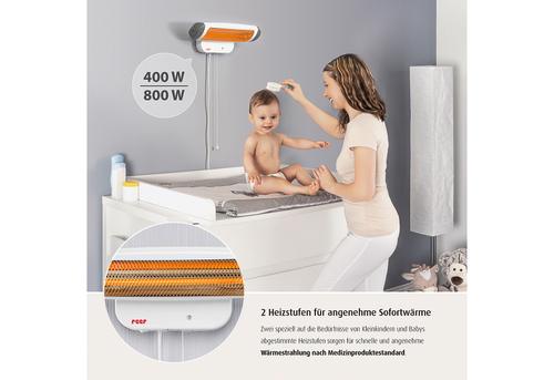 Wickeltisch-Heizstrahler 'FeelWell'