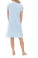 Nachthemd kurzarm Blau 44