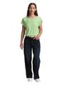 T-Shirt mit Cut-Outs XXL Regular Fit - Pistachio Green
