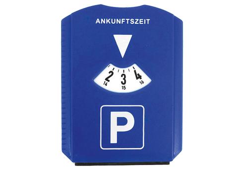 Parkscheibe mit 3 Einkaufswagenchips