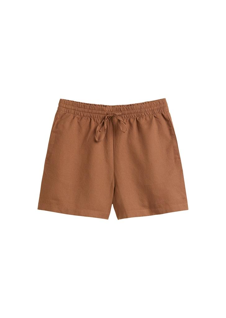 Schlupf-Shorts relaxed S Relaxed Fit - Melted Chocolate