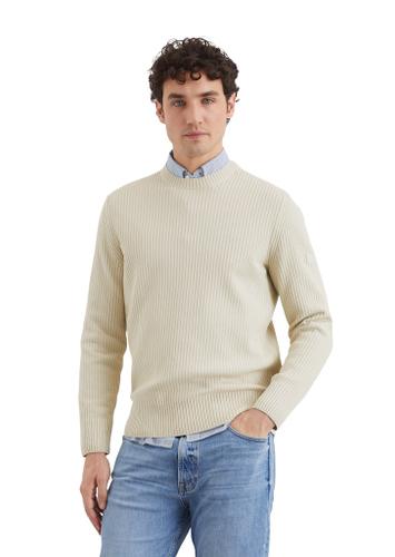 Pullover regular Beige L