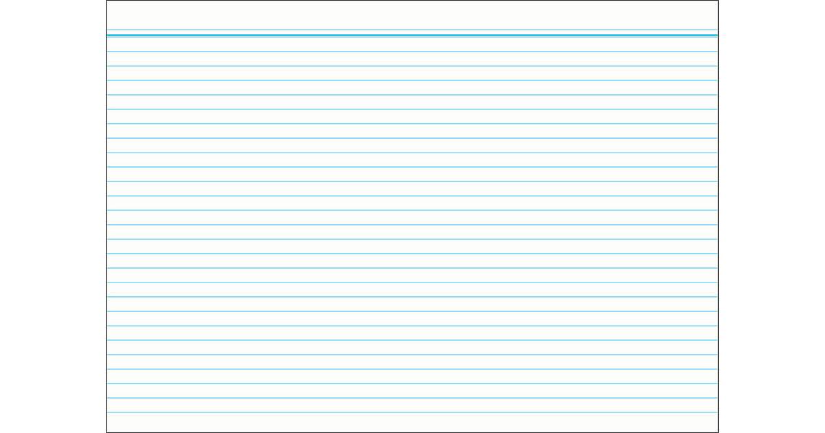 Karteikarte Mehrzweckkarte liniert, holzfr. Papier, A6, liniert 7mm, weiß, 100St Notizbücher
